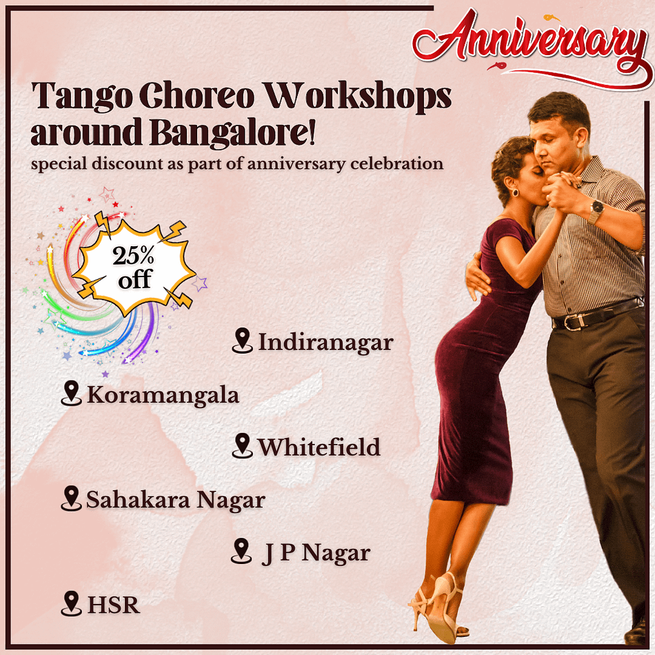 Tango Workshops around Bangalore!